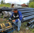 Gas line installation in village in Ivanovo Region, Russia - МАУ Медиацентр