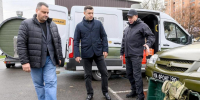 Два автомобиля отправились к подольчанам на передовую СВО - Подольск.Ру