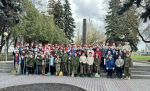 Подольские юнармейцы приняли участие в субботнике
