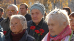 У Поклонного камня в Подольске вспоминают жертв политических репрессий